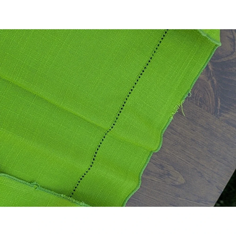 Vera Neumann Tablecloth Lime Green Mid Century Modern Retro 66
